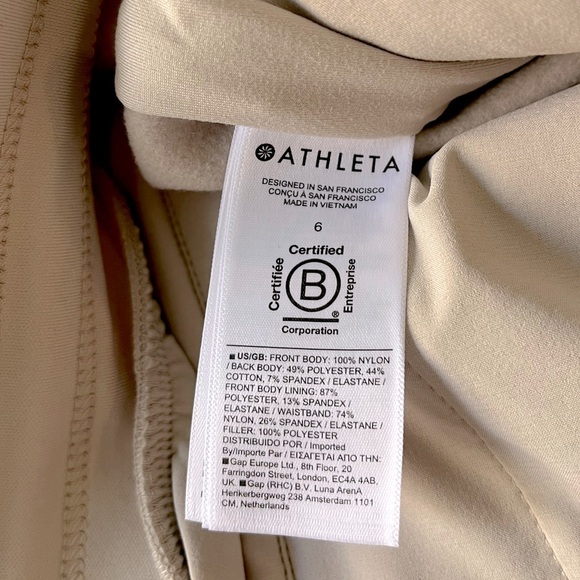 NWT Athleta Apres Ski Down Jogger Abalone Size 6 - Picture 14 of 14